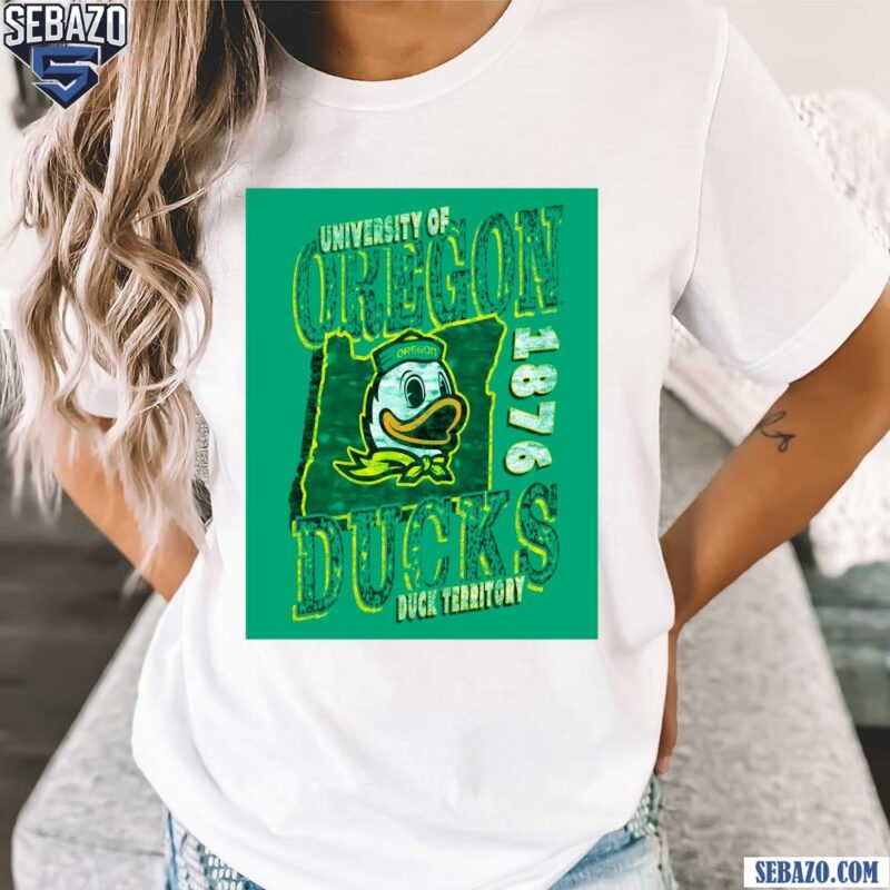 University Of Oregon Ducks 1876 Duck Territory Shirt t-shirt