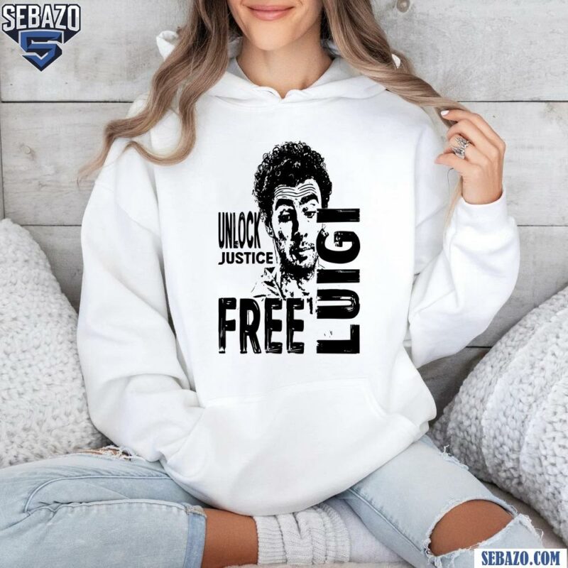 Unlock Justice Free Luigi Shirt hoodie