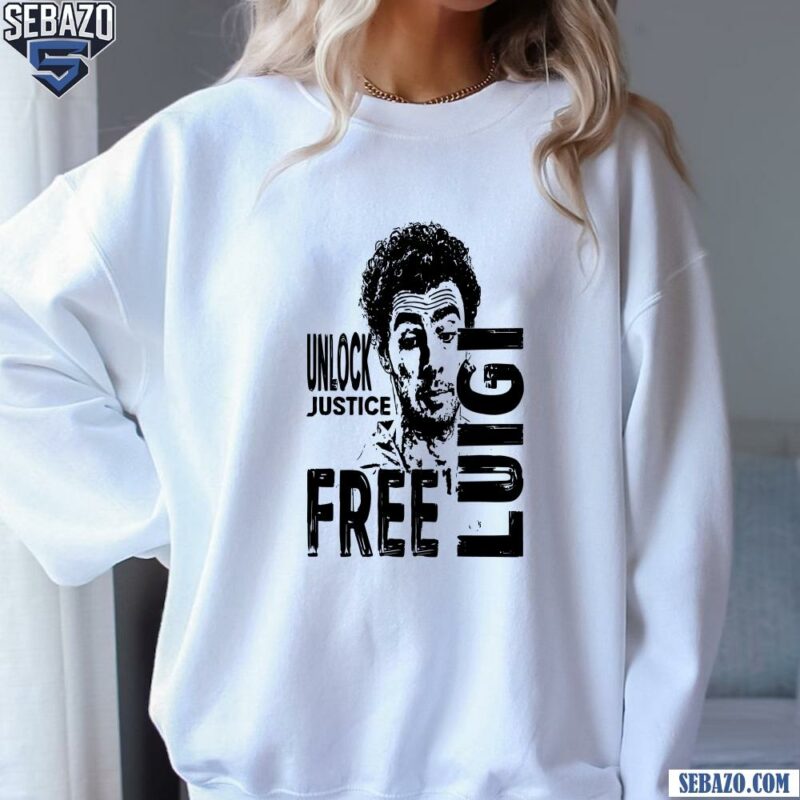 Unlock Justice Free Luigi Shirt sweatshirt