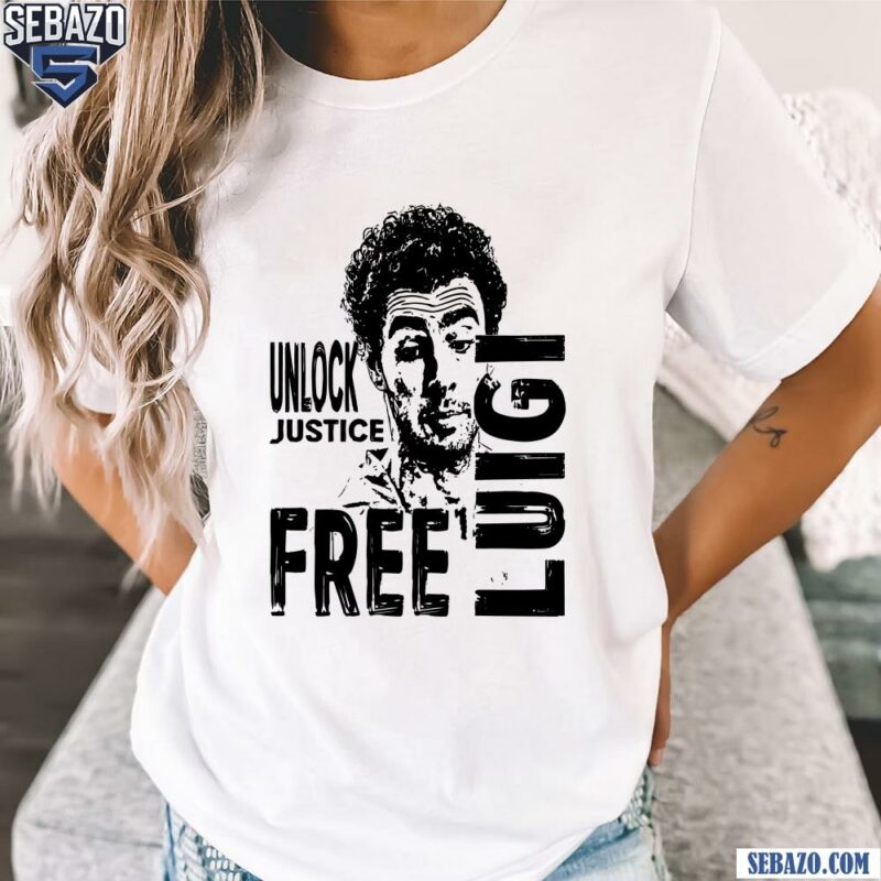 Unlock Justice Free Luigi Shirt t-shirt