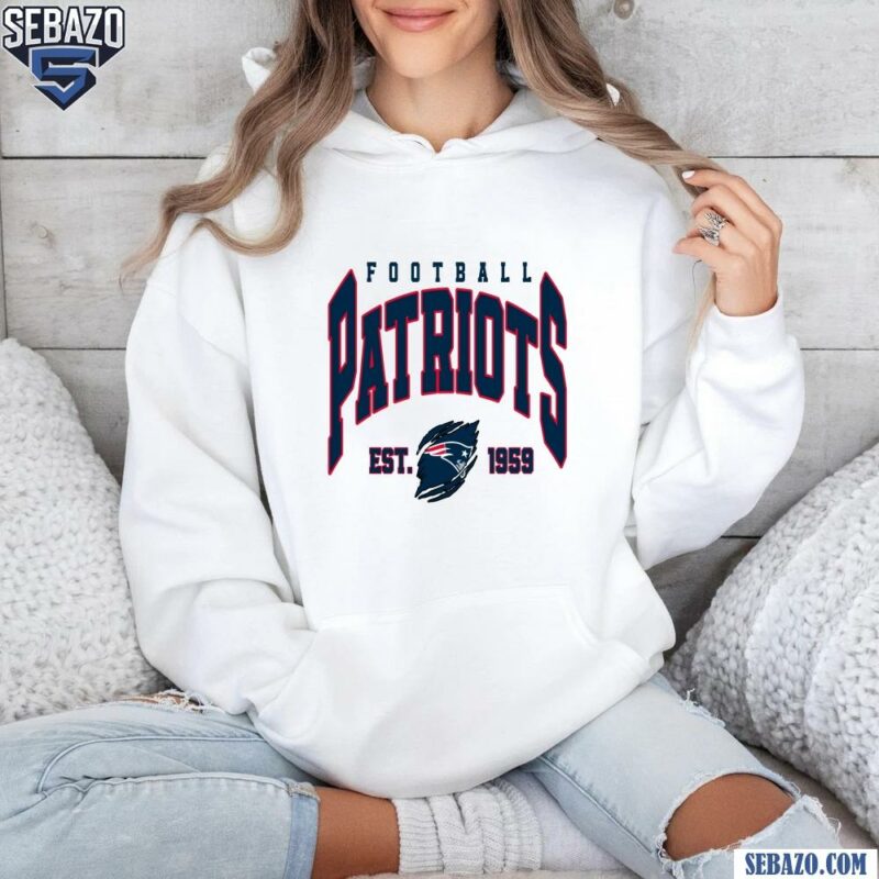 Vintage 1959 New England Patriots Football Nfl Shirt hoodie