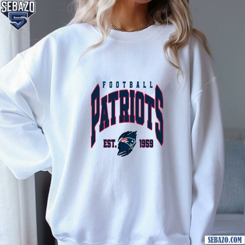 Vintage 1959 New England Patriots Football Nfl Shirt sweatshirt