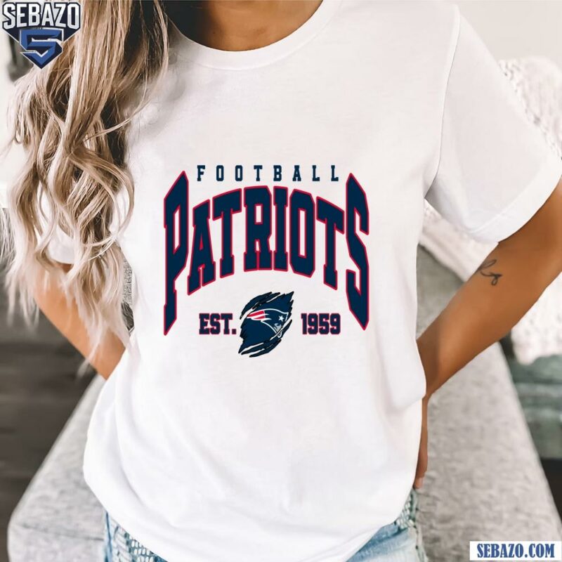 Vintage 1959 New England Patriots Football Nfl Shirt t-shirt