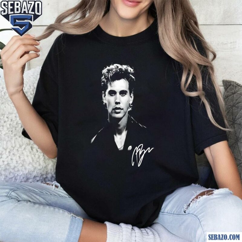 Vintage 90S Austin Butler Actor Signature Shirt t-shirt