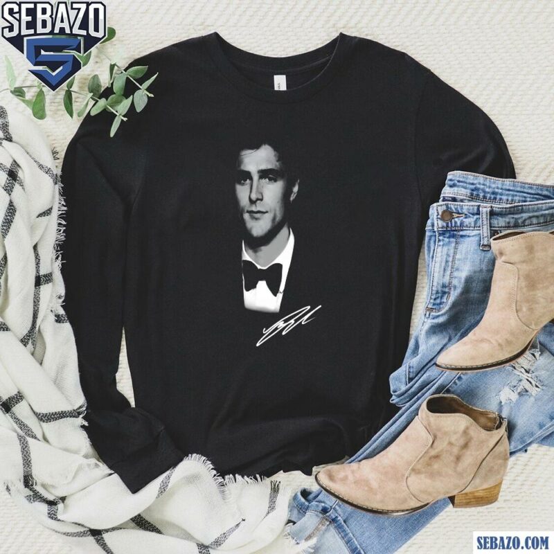 Vintage 90S Jacob Elordi Face Actor Signature Shirt long sleeved