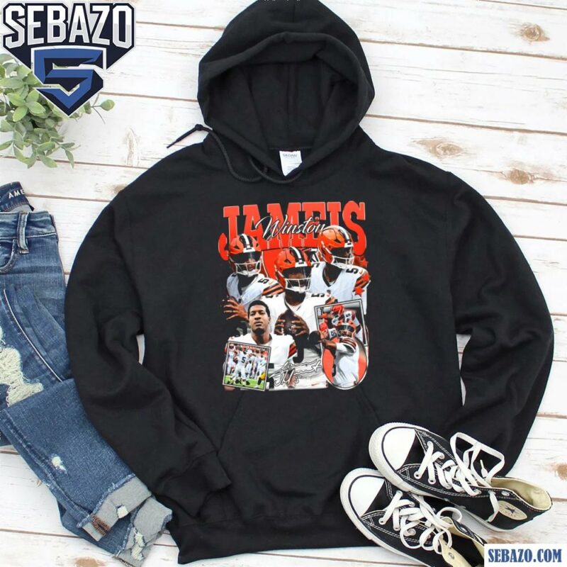 Vintage 90S Jameis Winston Cleveland Browns Football Shirt hoodie