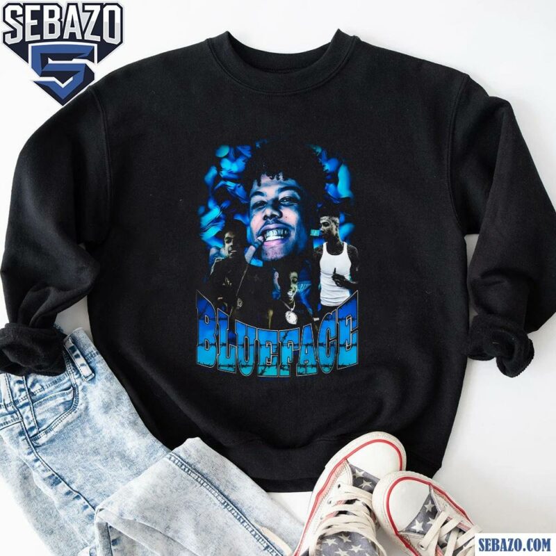 Vintage 90S Rapper Blueface Shirt sweatshirt