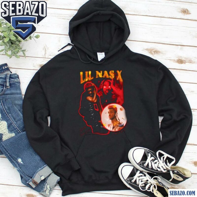 Vintage 90s Rapper Lil Nas X Shirt hoodie