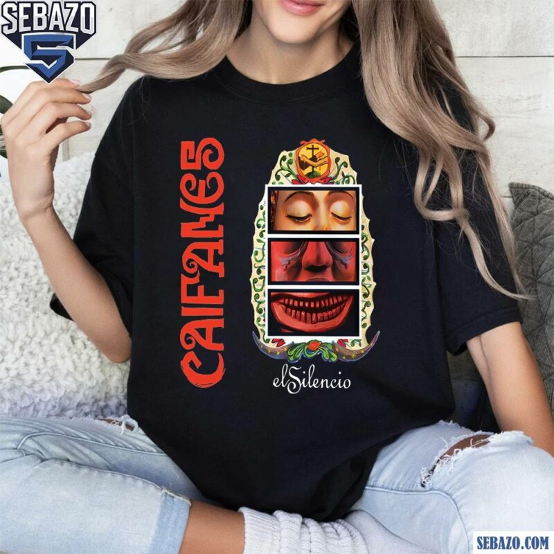 Vintage Caifanes El Silencio Album 1992 Shirt t-shirt