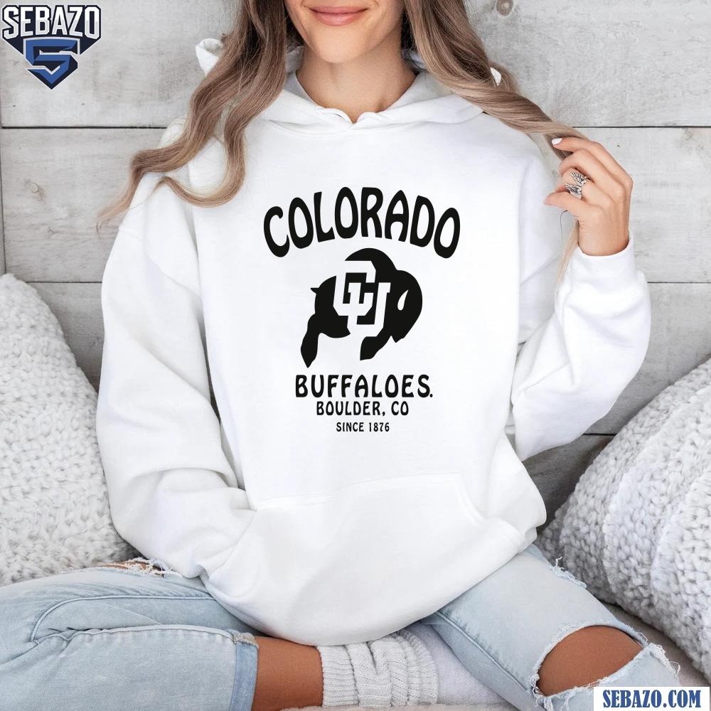 Vintage Colorado Buffaloes Football Logo Mascot Shirt hoodie