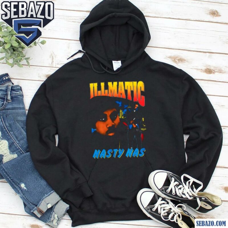 Vintage Illmatic Nasty Nas Rapper Shirt hoodie