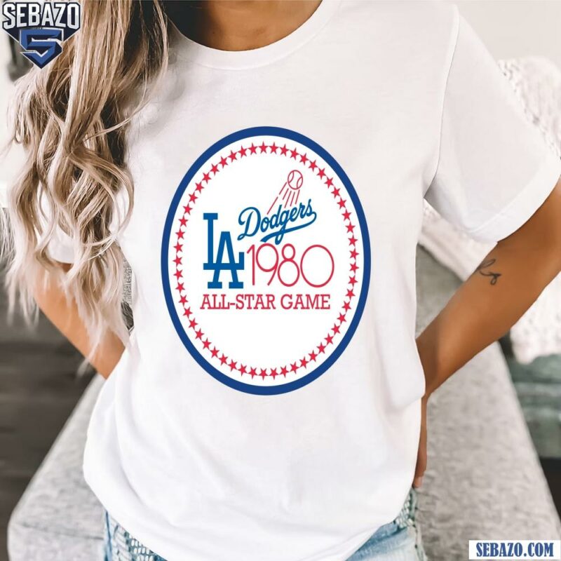 Vintage La Dodgers Baseball 1980 All Star Game Shirt t-shirt