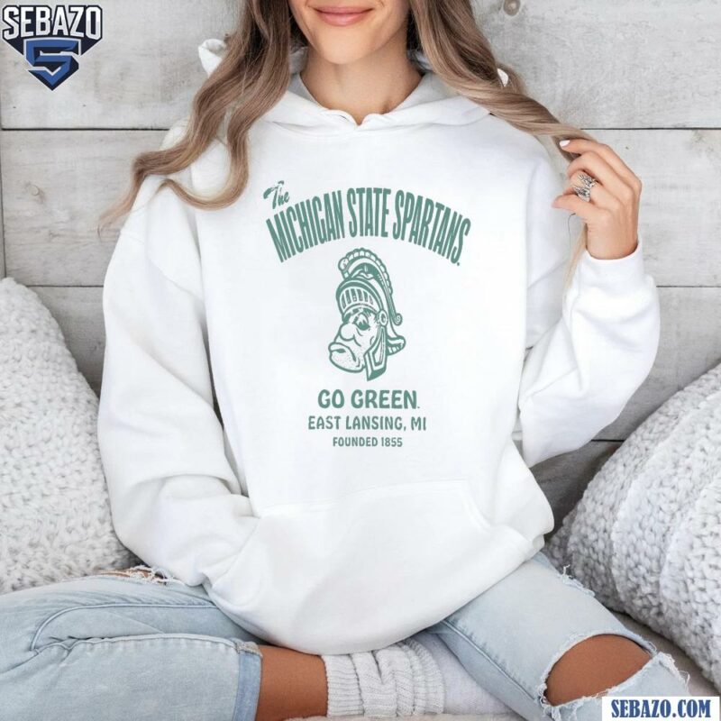 Vintage Michigan State Spartans Football Go Green Shirt hoodie