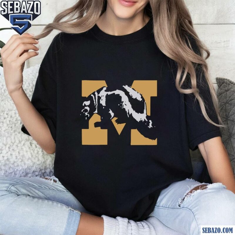 Vintage Michigan Wolverines Logo Mascot Shirt t-shirt