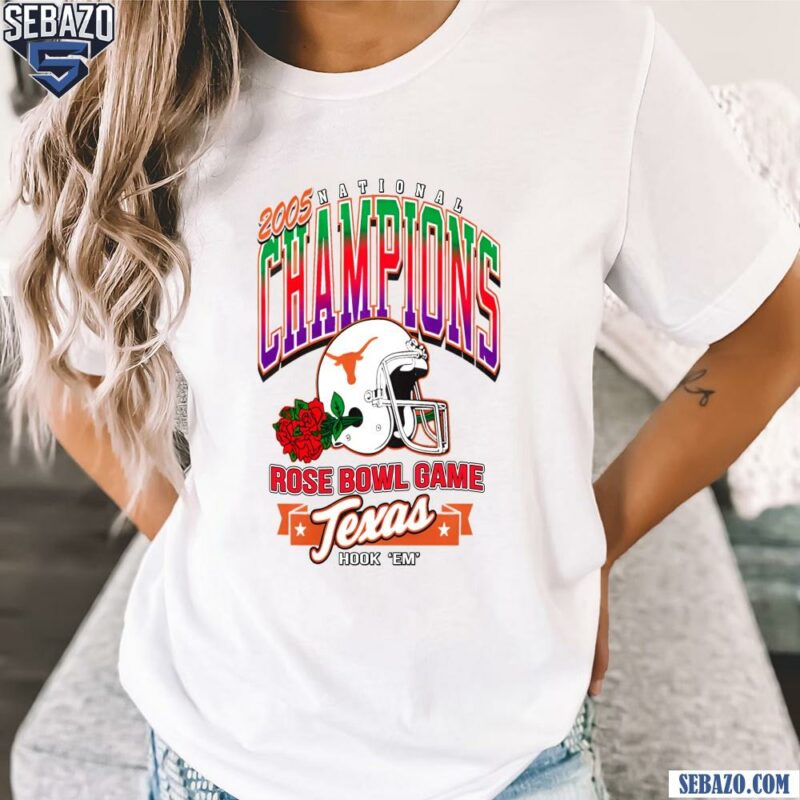 Vintage National Champions Rose Bowl Game Texas Hook Em Shirt t-shirt