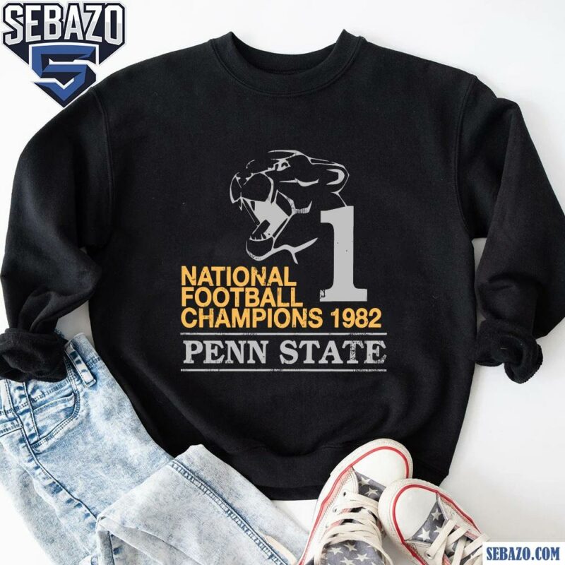 Vintage National Football Champions 1982 Penn State Shirt sweatshirt