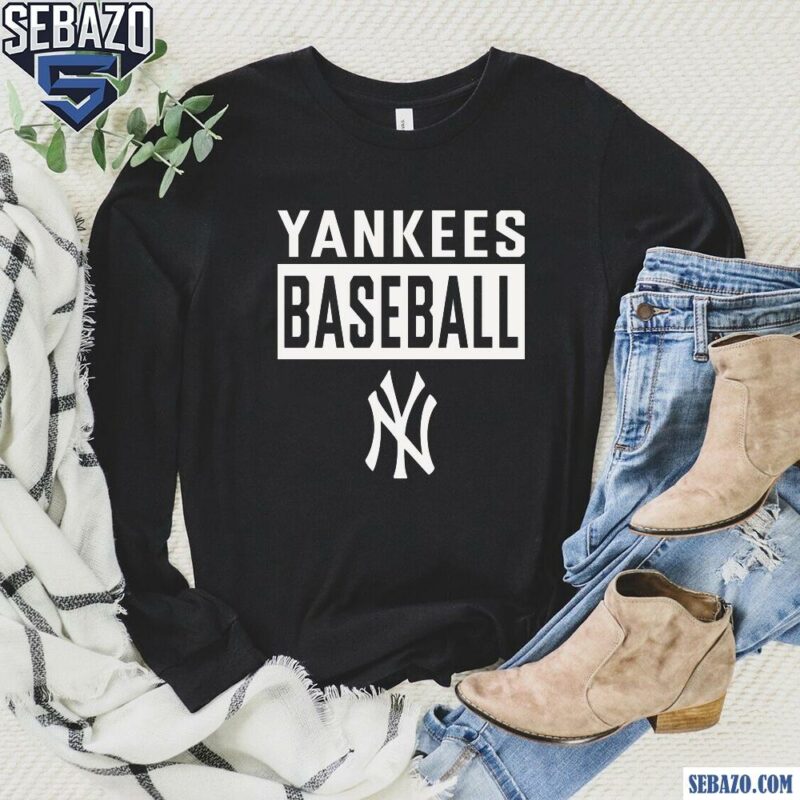 Vintage New York Yankees Baseball Logo Shirt long sleeved