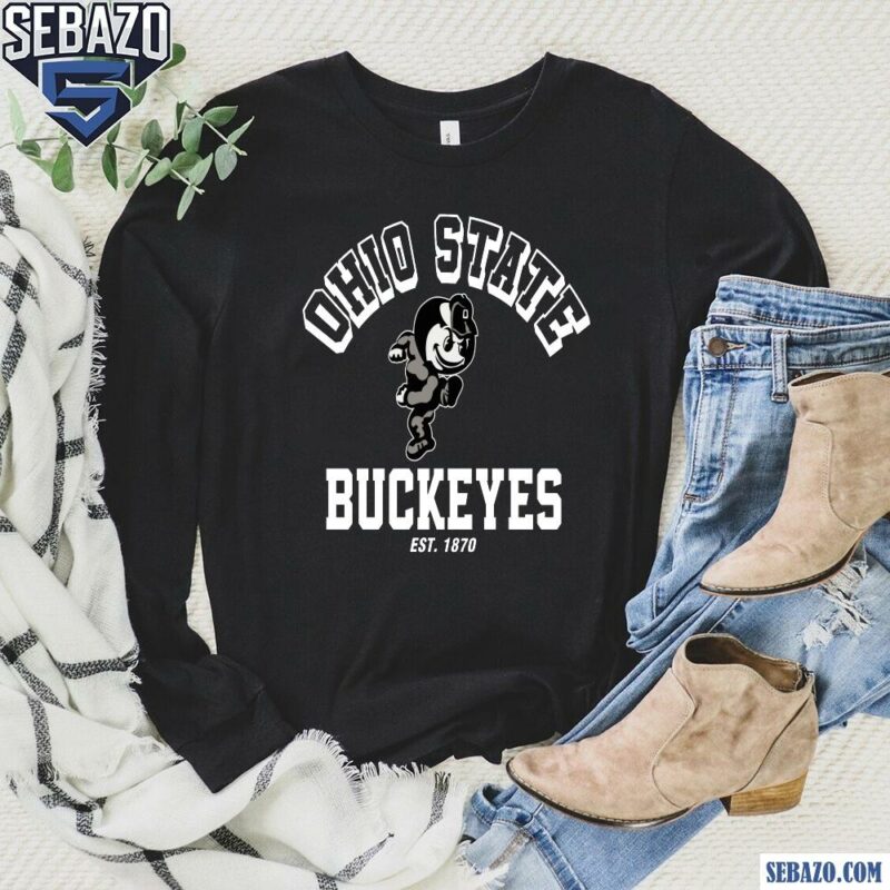 Vintage Ohio State Buckeyes Est 1870 Shirt long sleeved