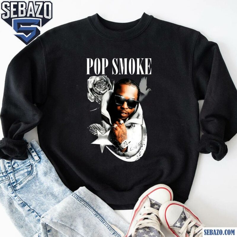 Vintage Pop Smoke Rapper Shirt sweatshirt