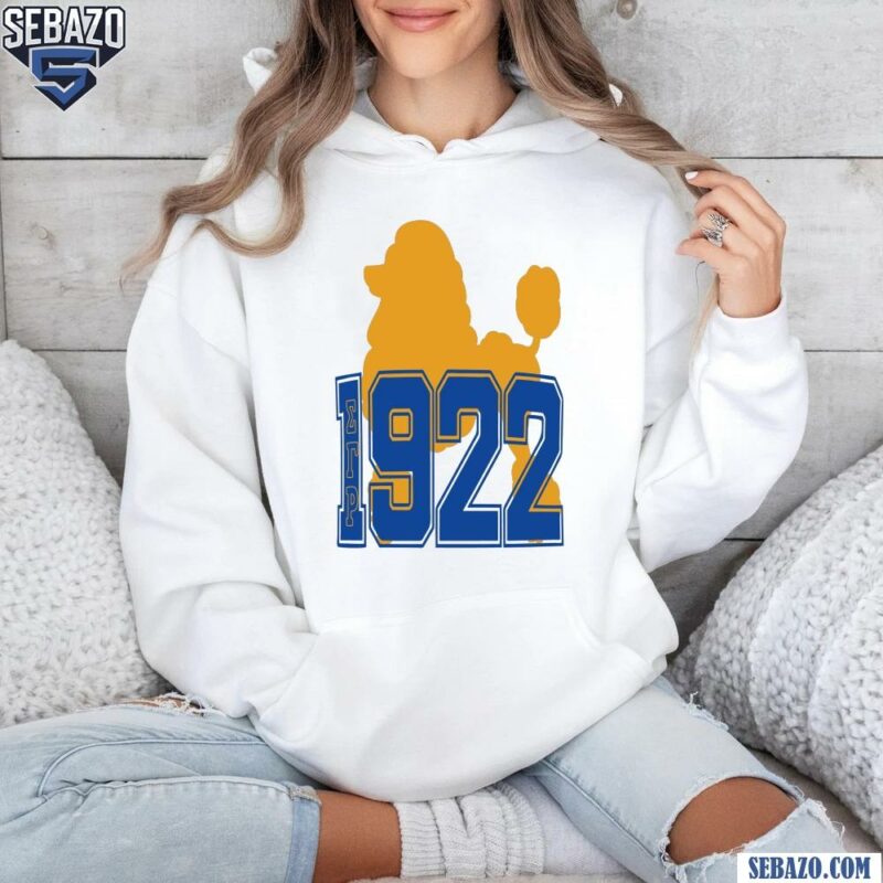 Vintage Sigma Gamma Rho 1922 Poodle Shirt hoodie