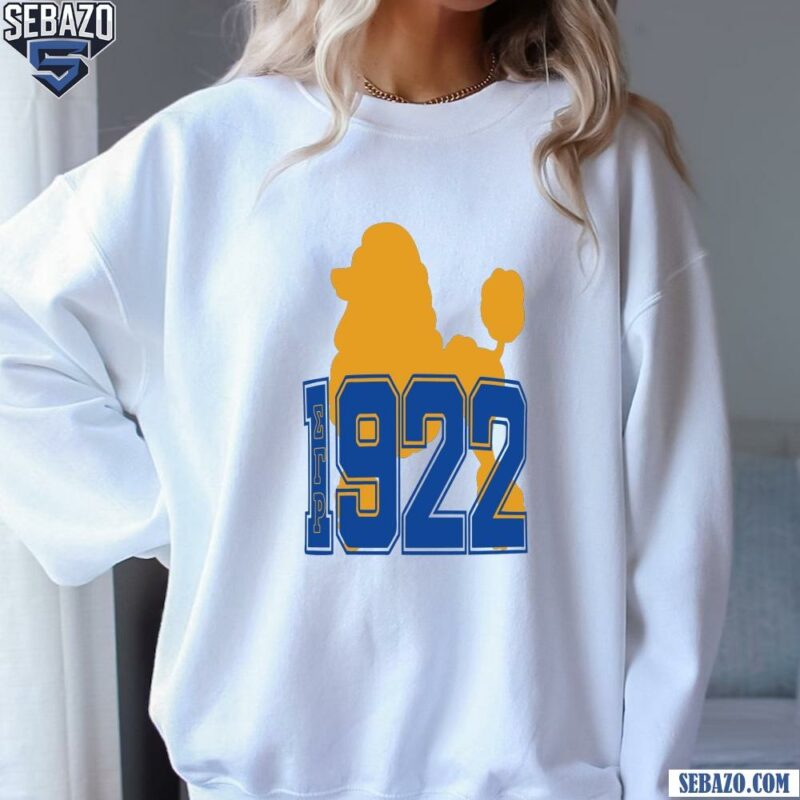 Vintage Sigma Gamma Rho 1922 Poodle Shirt sweatshirt