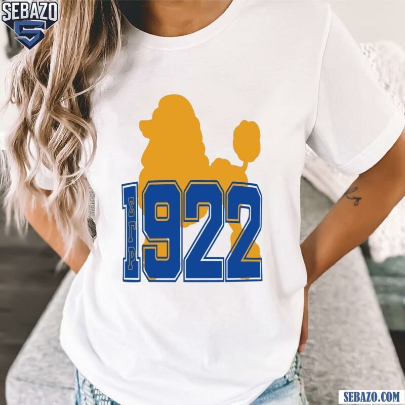 Vintage Sigma Gamma Rho 1922 Poodle Shirt t-shirt