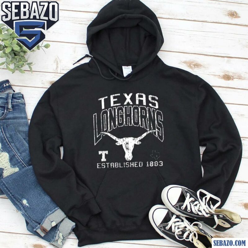 Vintage Texas Longhorns Established 1883 Football Logo Shirt hoodie