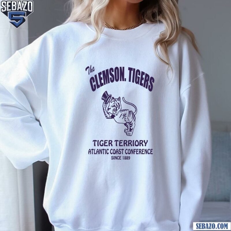 Vintage The Clemson Tigers Football Tiger Territory Shirt sweatshirt