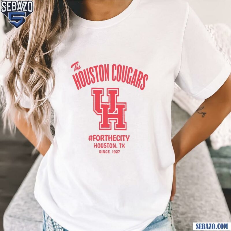 Vintage The Houston Cougars Football Forthecity Shirt t-shirt