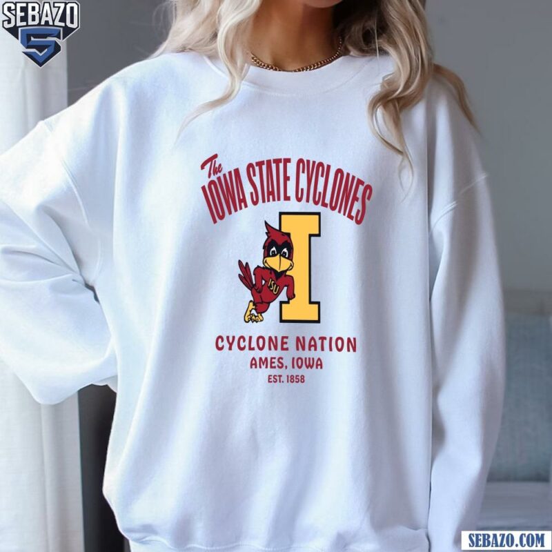 Vintage The Iowa State Cyclones Football Logo Mascot Shirt sweatshirt