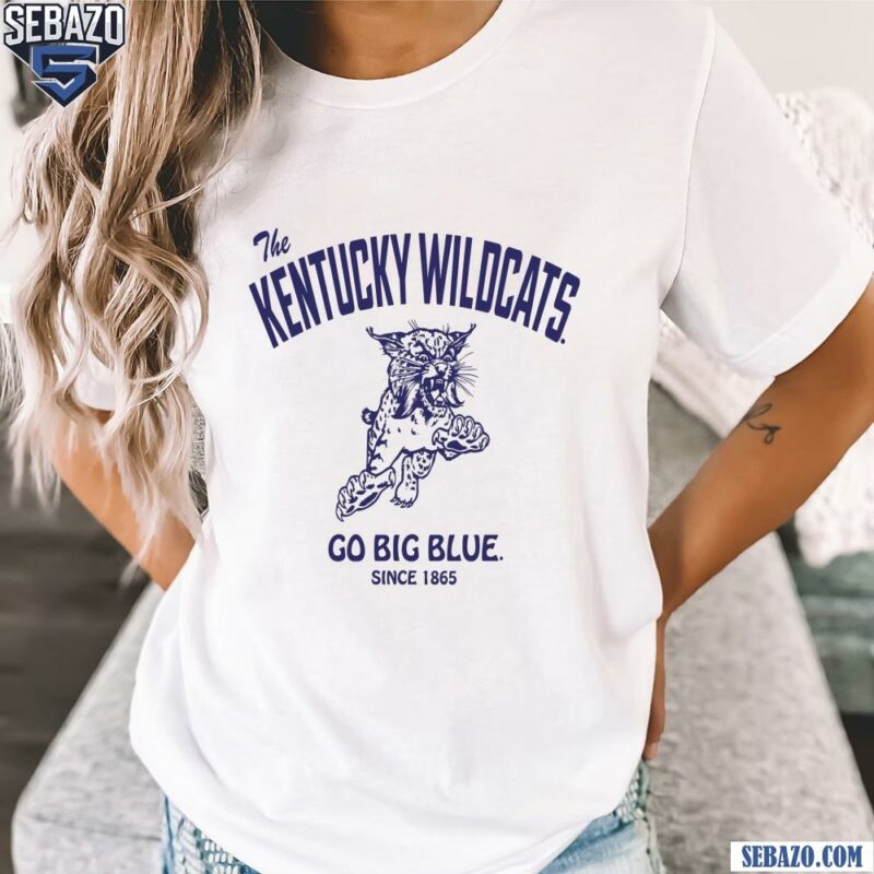 Vintage The Kentucky Wildcats Football Go Big Blue Shirt t-shirt