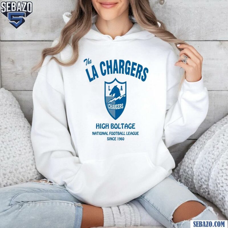 Vintage The LA Chargers Football High Boltage Shirt hoodie