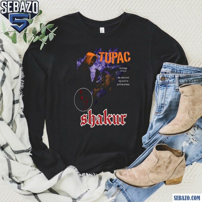 Vintage Tupac Shakur Rapper Shirt long sleeved