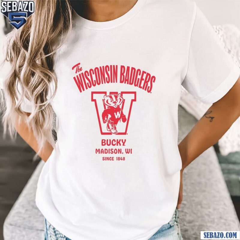 Vintage Wisconsin Badgers Football Bucky Shirt t-shirt