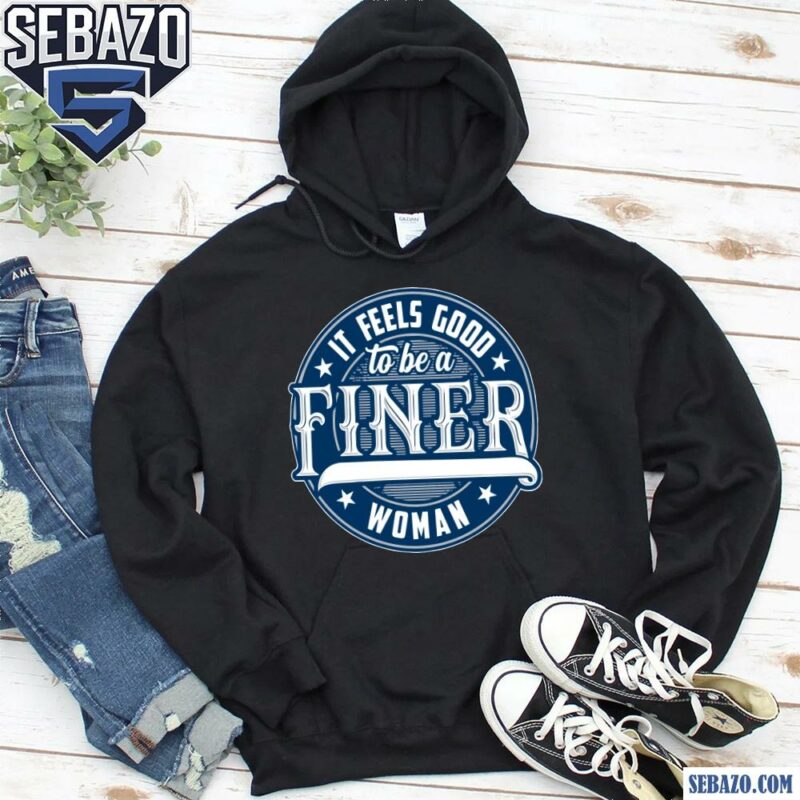 Vintage Zeta Phi Beta It Feels Good To Be Finer Woman Shirt hoodie