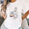 Will Poulter Cooking Rainbow Lgbt Paint Shirt t-shirt