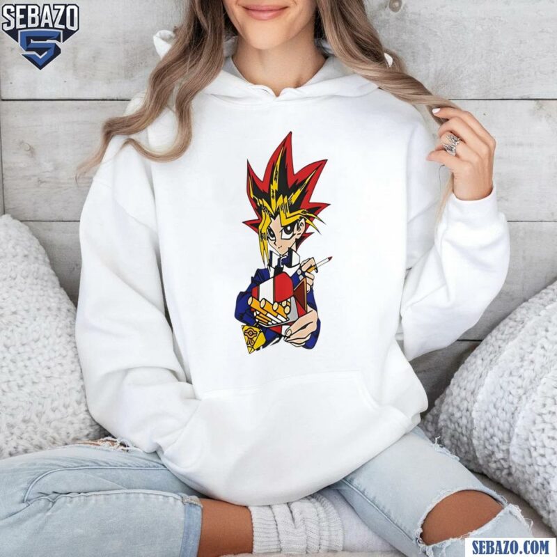 Yu Gi Oh Yugi Smoke Shirt hoodie