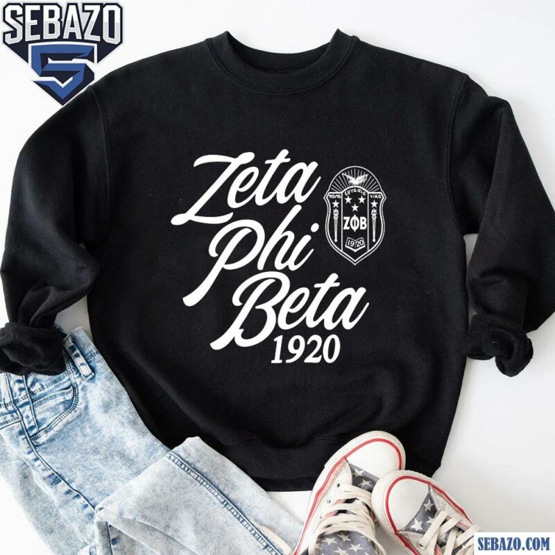 Zeta Phi Beta 1920 African American Sorority Shirt sweatshirt