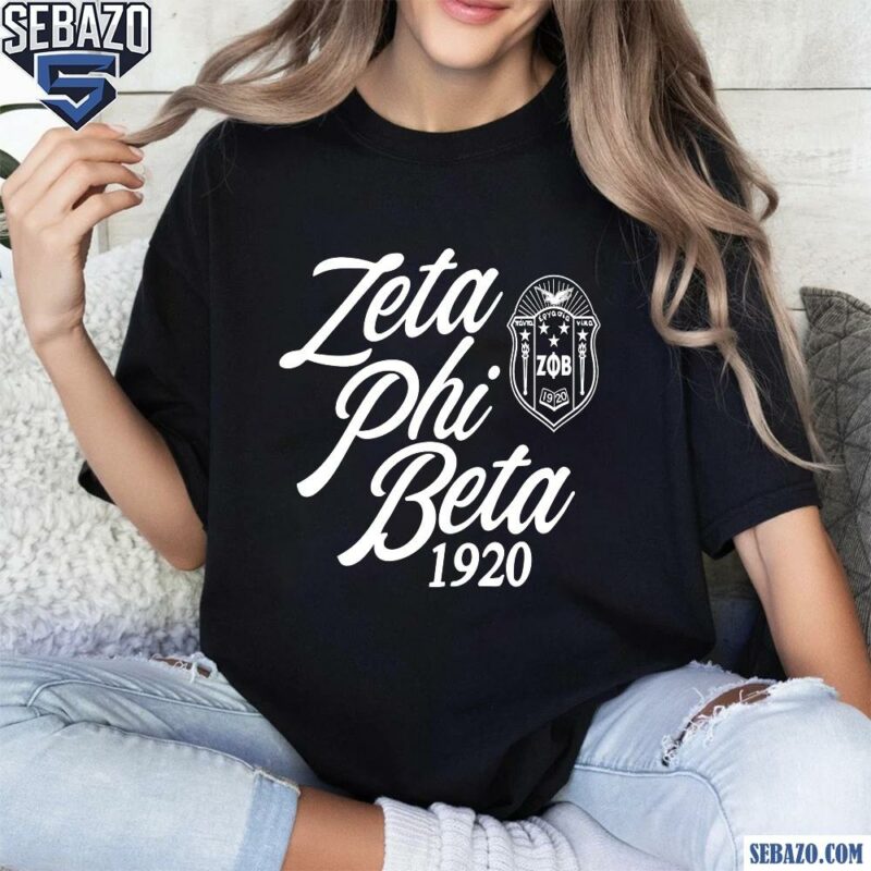 Zeta Phi Beta 1920 African American Sorority Shirt t-shirt