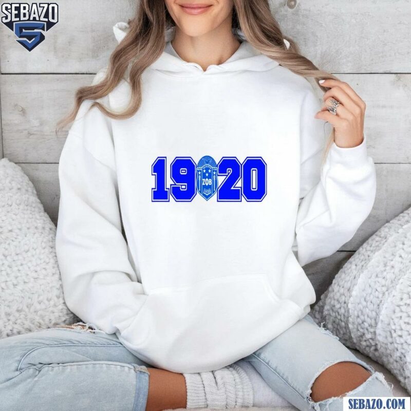 Zeta Phi Beta 1920 Logo Shirt hoodie