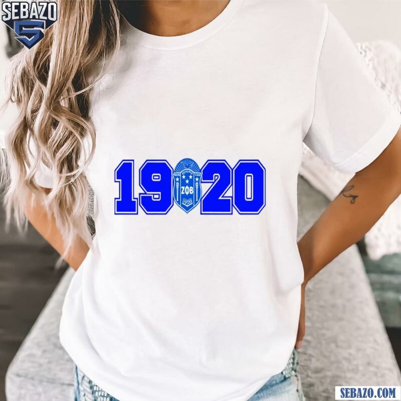 Zeta Phi Beta 1920 Logo Shirt t-shirt