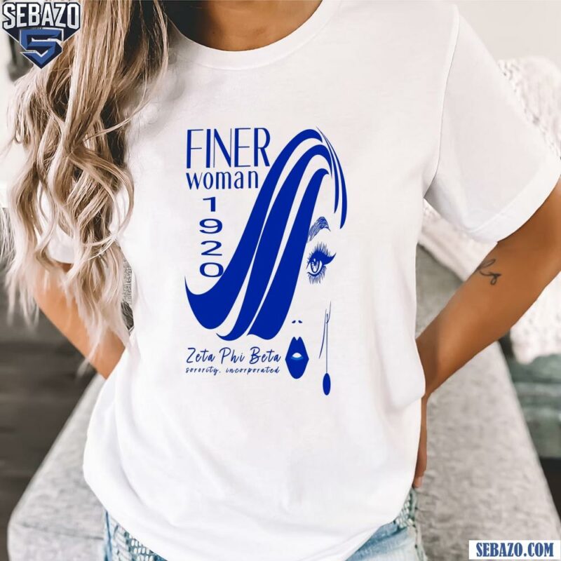 Zeta Phi Beta Finer Womanhood 1920 Sorority Shirt t-shirt