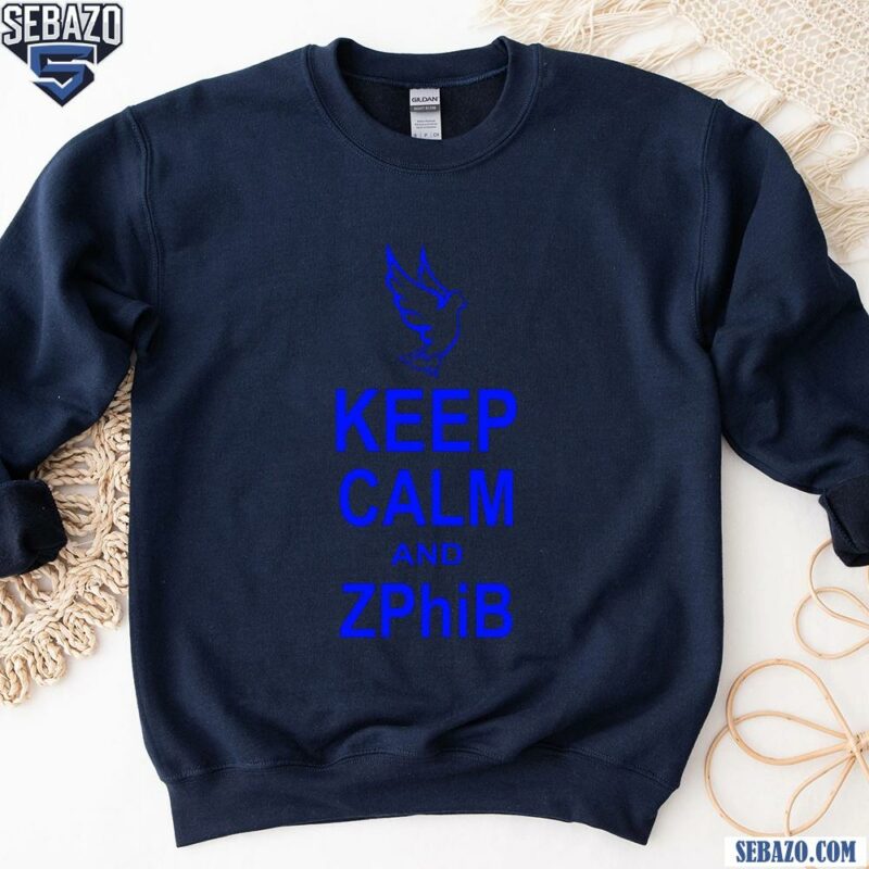 Zeta Phi Beta Keep Calm Shirt sweatshirt