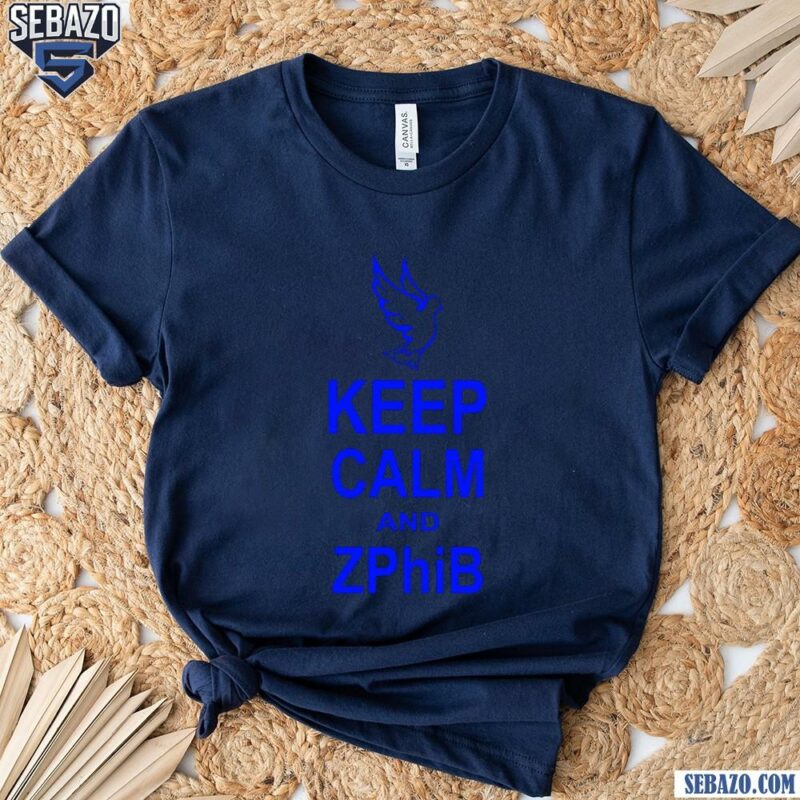 Zeta Phi Beta Keep Calm Shirt t-shirt