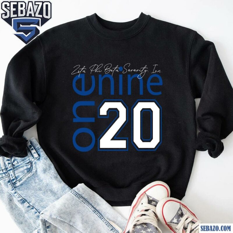 Zeta Phi Beta One Nine Two Zero Sorority Shirt sweatshirt