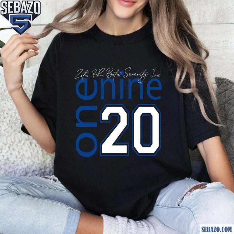 Zeta Phi Beta One Nine Two Zero Sorority Shirt t-shirt