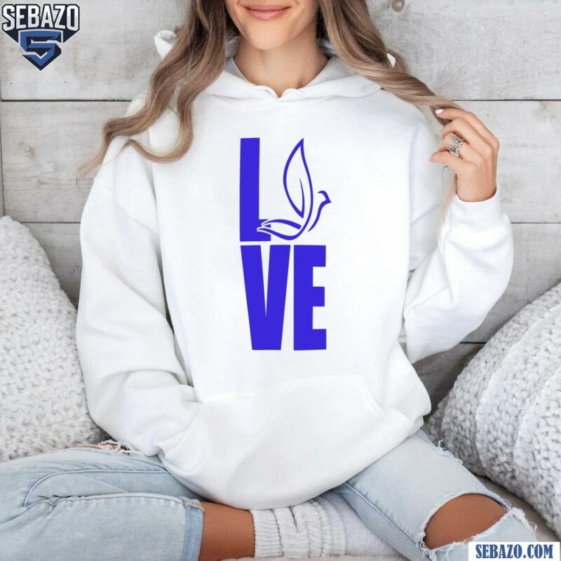 Zeta Phi Beta Sorority Dove Love Shirt hoodie