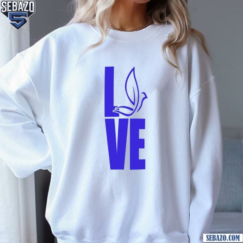 Zeta Phi Beta Sorority Dove Love Shirt sweatshirt