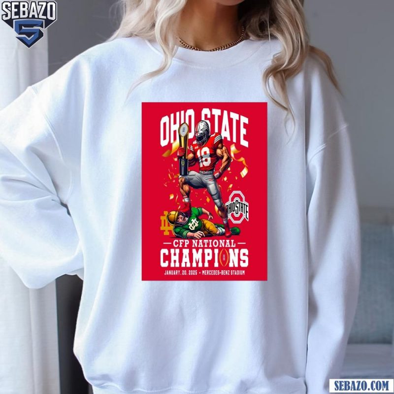 2024 National Champion Ohio State Defeat Notre Dame Shirt sweatshirt