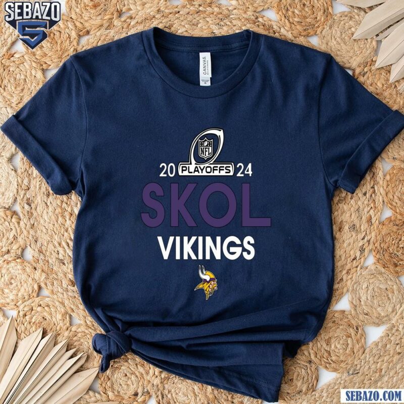 2024 Nfl Playoffs Skol Minnesota Vikings Shirt t-shirt